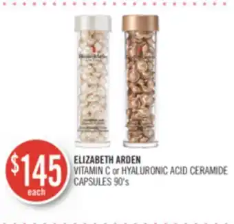 Shoppers Drug Mart Elizabeth arden vitamin c or hyaluronic acid ceramide capsules offer
