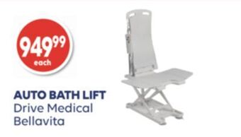 Wellwise by Shoppers Auto bath lift drive medical bellavita offer