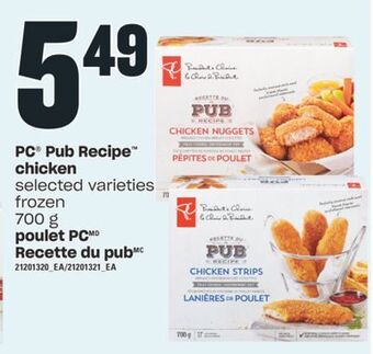 Independent City Market Pc® pub recipe chicken, 700 g offer