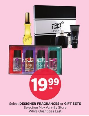 Rexall Select designer fragrances or gift sets offer