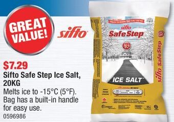 PartSource Sifto safe step ice salt, 20kg offer