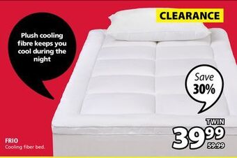 JYSK Frio cooling fiber bed offer