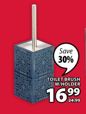 JYSK Athena toilet brush w/holder offer