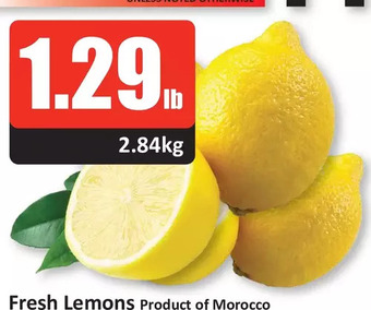 Starsky Fresh lemons offer