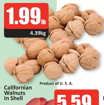 Starsky Californian walnuts in shell offer