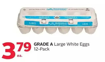 Rexall Grade a large white eggs offer