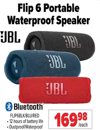 2001 Audio Video Jbl flip 6 portable waterproof speaker offer