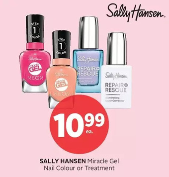 Rexall Sally hansen miracle gel nail colour or treatment offer