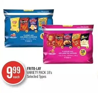 Shoppers Drug Mart Frito-lay variety pack offer