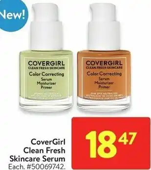 Walmart CoverGirl Clean Fresh Skincare Serum offer