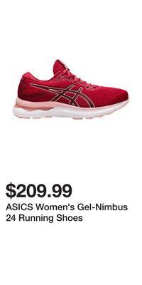 Sport Chek Asics women's gel-nimbus 24 running shoes offer