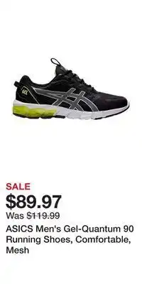 Sport Chek Asics men's gel-quantum 90 running shoes, comfortable, mesh offer