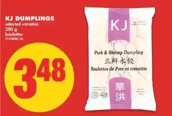 No Frills Kj dumplings, 380 g offer