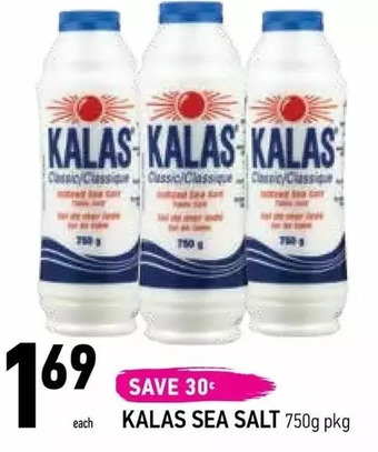 Coppa's Fresh Market Kalas sea salt offer