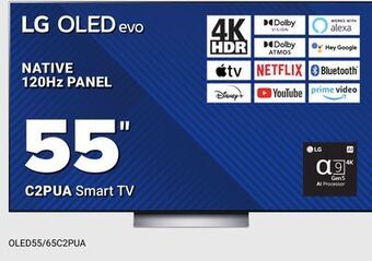 Visions Electronics Lg c2 55" 4k uhd oled evo smart tv offer
