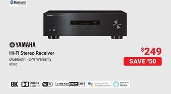 Visions Electronics Yamaha hi-fi stereo receiver offer