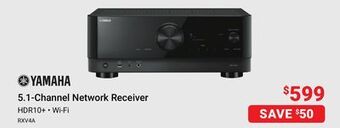 Visions Electronics Yamaha 5.1-channel network receiver offer
