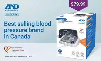 Pharmasave A&d medical premium blood pressure monitor offer