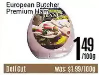Nations Fresh Foods European butcher premium ham offer