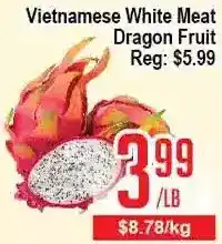 Skyland Foodmart Vietnamese white meat dragon fruit offer