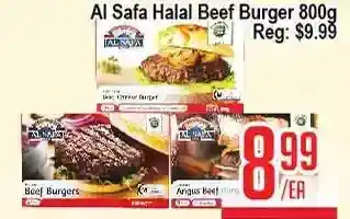 Skyland Foodmart Ai safa halal beef burger offer