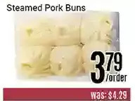 Nations Fresh Foods Steamed pork buns offer