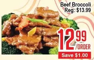 Skyland Foodmart Beef broccoli offer
