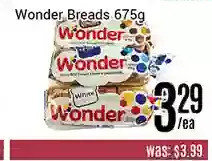 Nations Fresh Foods Wonder breads offer