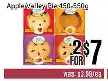 Nations Fresh Foods Apple valley pie offer