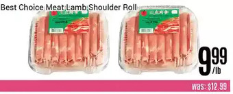 Nations Fresh Foods Best choice meat lamb shoulder roll offer