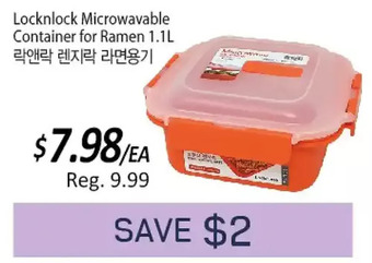 Galleria Supermarket Locknlock microwavable container for ramen offer