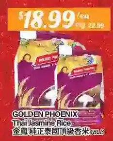 Btrust Supermarket Golden phoenix thai jasmine rice offer