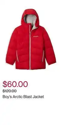 Boy's arctic blast jacket