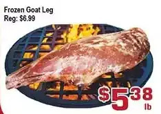 Top Food Supermarket Frozen goat leg offer
