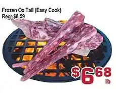 Top Food Supermarket Frozen ox tail offer