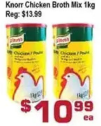 Top Food Supermarket Knorr chicken broth mix offer