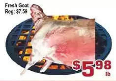 Top Food Supermarket Fresh goat offer
