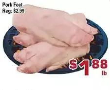 Top Food Supermarket Pork feet offer