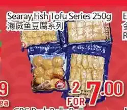 Hong Tai Supermarket Searay fish tofu series offer