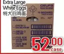 Hong Tai Supermarket Extra large white eggs offer