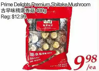 Tone Tai Supermarket Prime delights premium shiitake mushroom offer