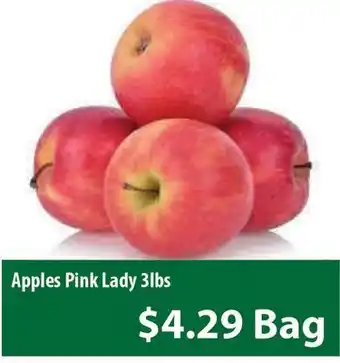 Healthy Planet Apples pink lady offer