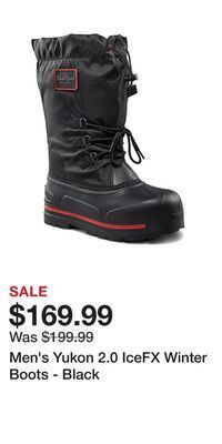 Mark's Men's yukon 2.0 icefx winter boots - black offer