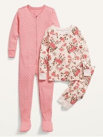 Old Navy Unisex 3-piece pajama set for toddler & baby offer