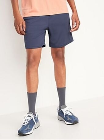 Old Navy Go-dry mesh performance shorts for men -- 7-inch inseam offer