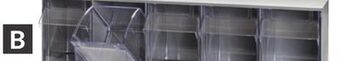 Princess Auto Multistore tilt-out storage bins offer