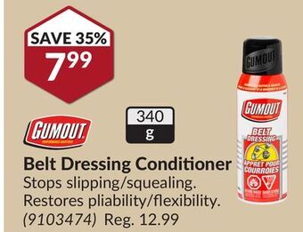 Princess Auto Belt dressing conditioner offer