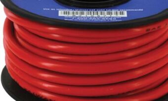 Princess Auto 8 gauge 25 ft primary wire offer
