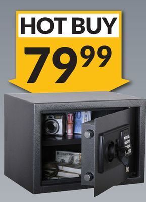 Princess Auto Electronic steel safes offer