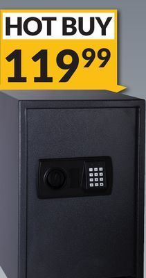 Princess Auto Electronic steel safes offer